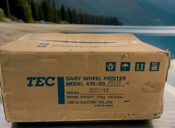 The Vintage Daisy Wheel Printer Tokyo Electric TEC A10-20