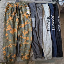 Lot Of Boys Joggers New & Used Size M 10-12