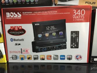 Esterio nuebo , Bluetooth, DVD , USB , Auxiliar, CD , MP3