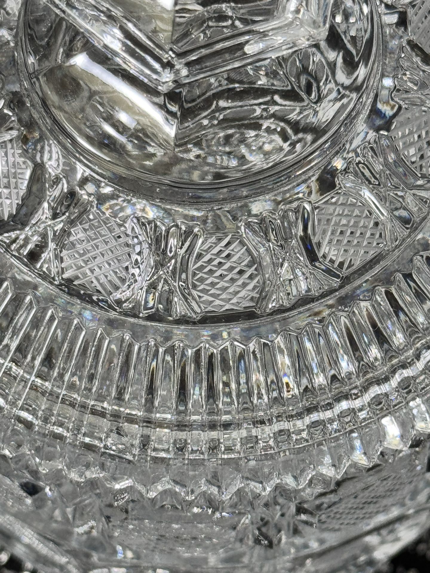 Vintage Crystal Candy Dish