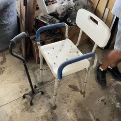 Cane, Shower Chair, Wheeled Walker