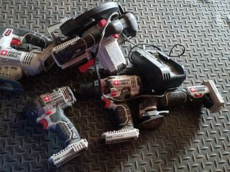 Power tools set of 5