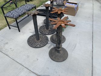 Cast Iron Table Bases