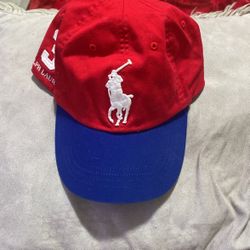 Red And Blue Polo Hat