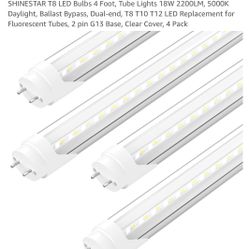 T8 LED Bulbs 4 Foot, Tube Lights