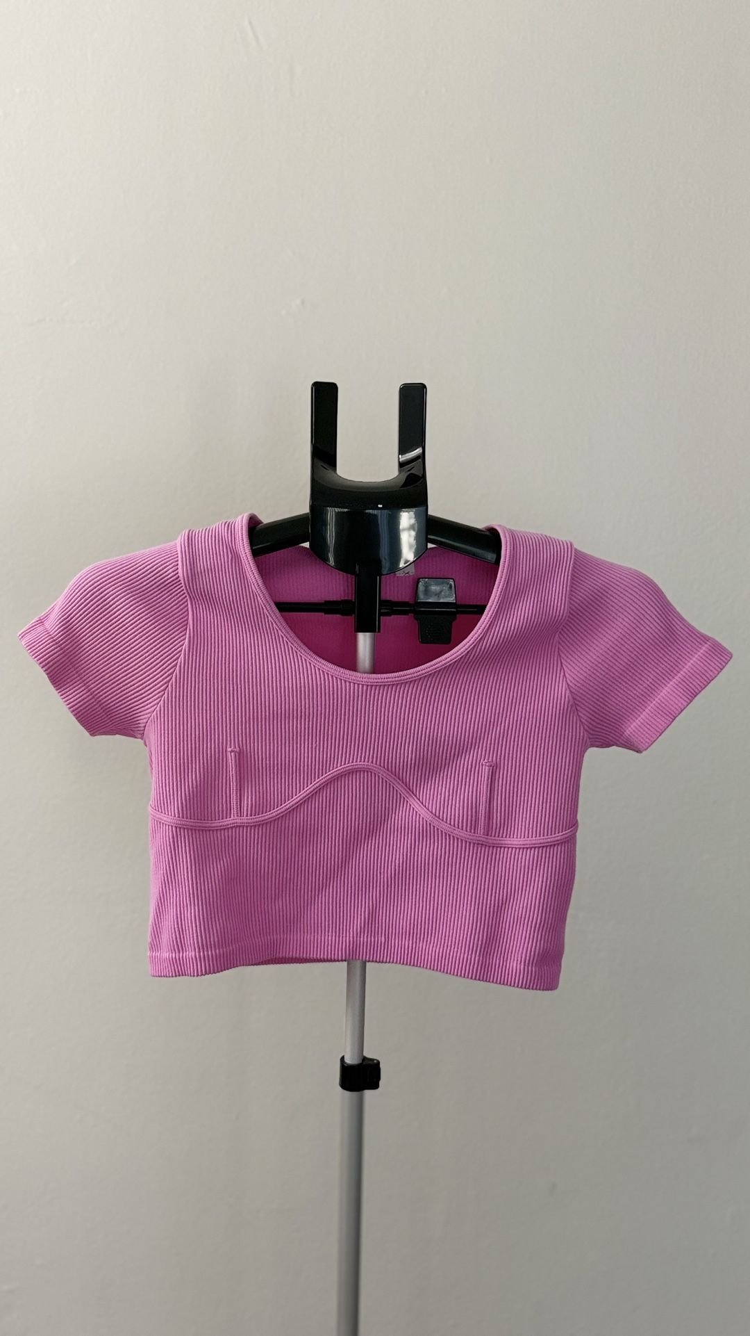 Pink  Crop Top — Size S