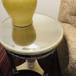 Mirrored Table End Table From z gallerie