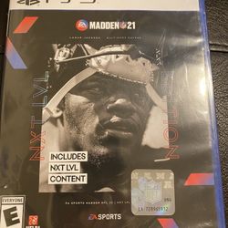 Madden 21 PS5 NXT LVL Edition 