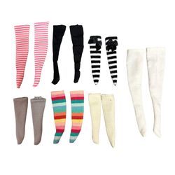 Vtg Mattel Barbie or Skipper Doll Size Socks/Leggings - Lot of 7