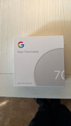 Google Nest Thermostat Pro Edition