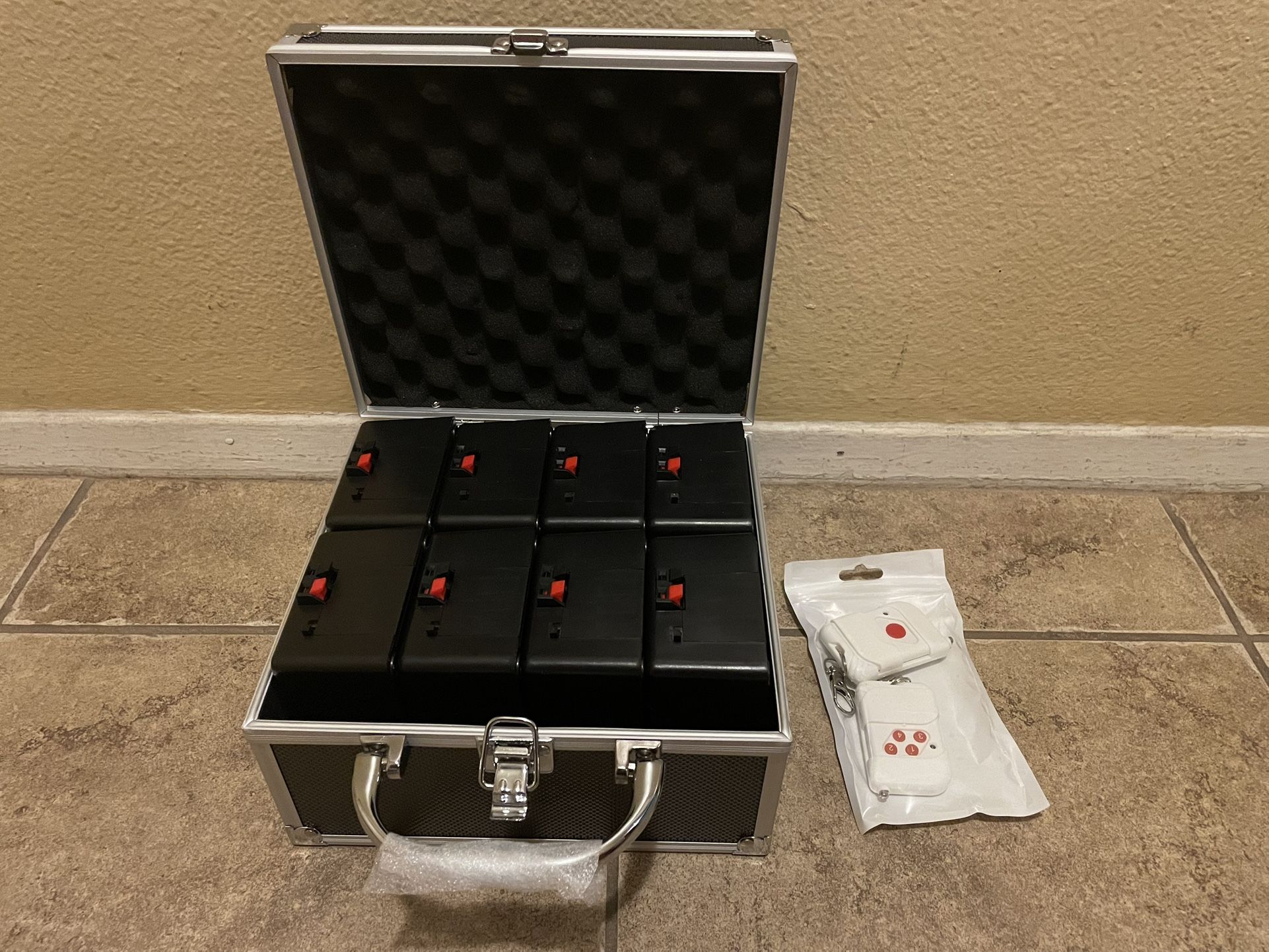 Wireless 8 Channel Firework Machine Remote Controller For Stage Weddinging Party