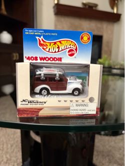 Vintage 1999 Hot Wheels JC Whitney '40s Woodie - Special Edition Sealed