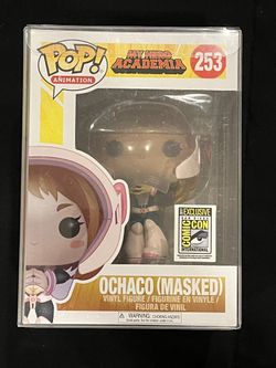 FUNKO POP! My Hero Academia Ochaco MASKED SDCC 2017 Comic Con Exclusive