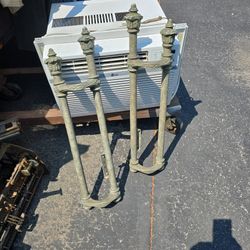 Metal Foot Board Bed Posts