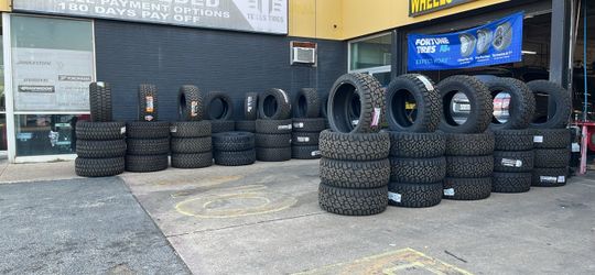 Any Tire Set Only $40 Down