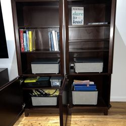 Crate & Barrel TV Stand And Shelving Units