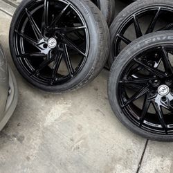 Rims N Tires For Toyota Camry Honda Accord Hyundai Genesis 
