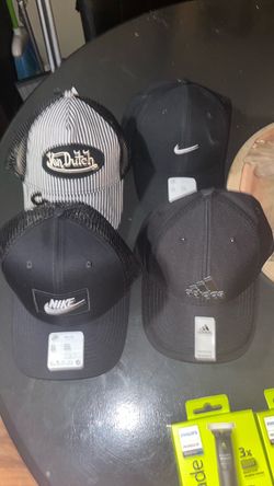 Nike and other brand hats