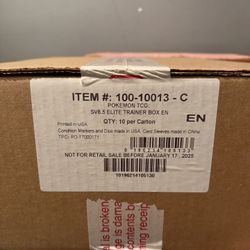 Prismatic Evolution Elite Trainer Box X10 Sealed