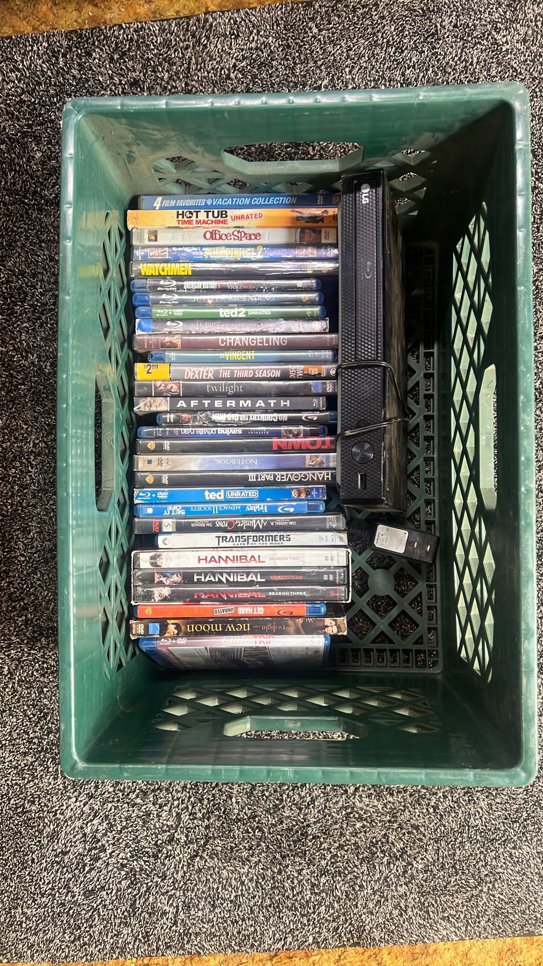 Blu-Ray Dvd Movies And Lg Blu-ray Player