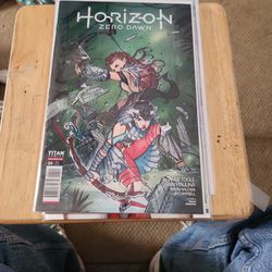 titans comics horizon zero dawn issue 4 comic  Momoko cover NM