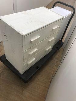 White dresser