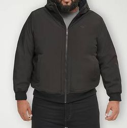 NEW Dockers Men Hooded Midweight Softshell Jacket Winter Snow