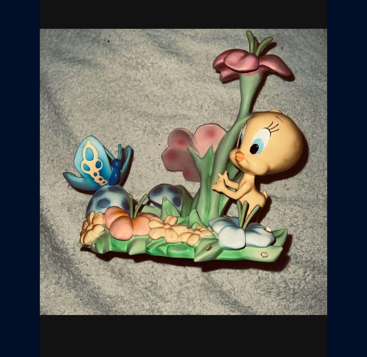 Tweety Warner Bros. 1999 Figurine Vintage 9”