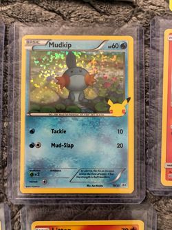 Mudkip Holo Pokemon Card 19/25 Celebrations