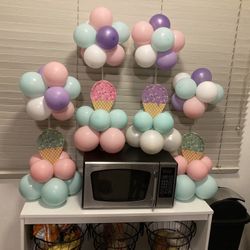 Ice Cream Centerpieces