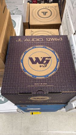JL Audio 12w6 Subwoofer Brand New 