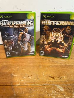 Midway The Suffering Xbox 2004 & The Suffering ties that bind - Tested and working