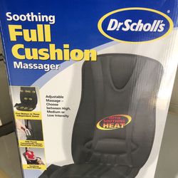 New Dr SCHOLLS Full Cushion Massage  W Remote