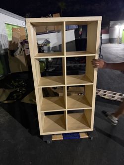 8-Cube Storage Shelving Unit