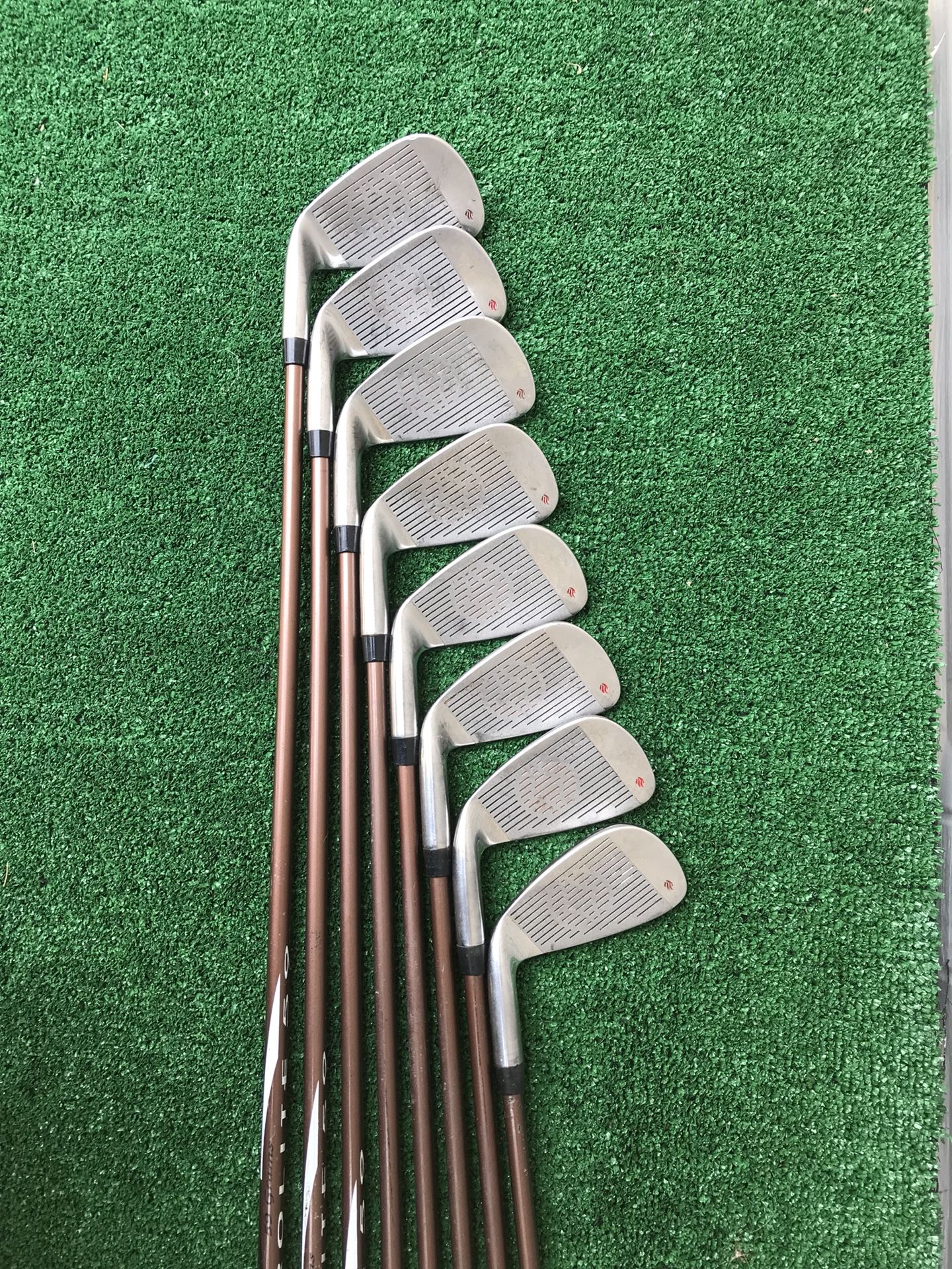 Matching 8 Iron Golf Set, Pro Select Blaze 3 thru PW, Graphite Shafts, Mid Firm Flex