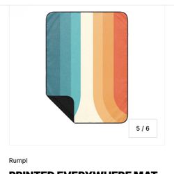 Brand New Rumpl Everywhere Mat (Rainbow Color)
