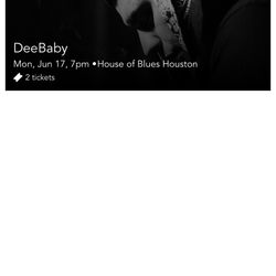 Deebaby Tickets 2 $100 