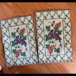 Set of 2 Pieces Tapestry /Dining Table Placemats