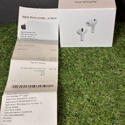 AirPod Pro 3’s With Original Receipt