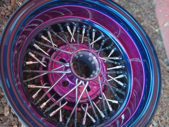 Custom 14x7 True spokes