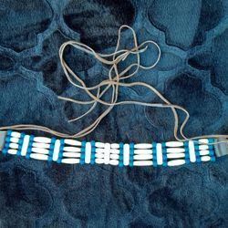 4 Strand Bone Choker Necklace


