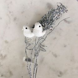 Macy's 4 Christmas Dove Branches