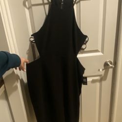 EXpress  Black  Cutout Dress Never Worn, Tags Still On 