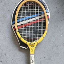 Vintage Billy Jean King Tennis Racket 