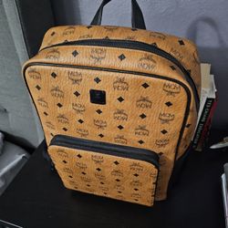 New MCM Aren Visetos Backpack