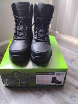 Interceptor Force 2.0 Black Tactical Boots