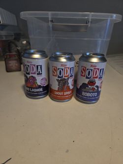 Funko Soda Figures Lot of 3 MOTU