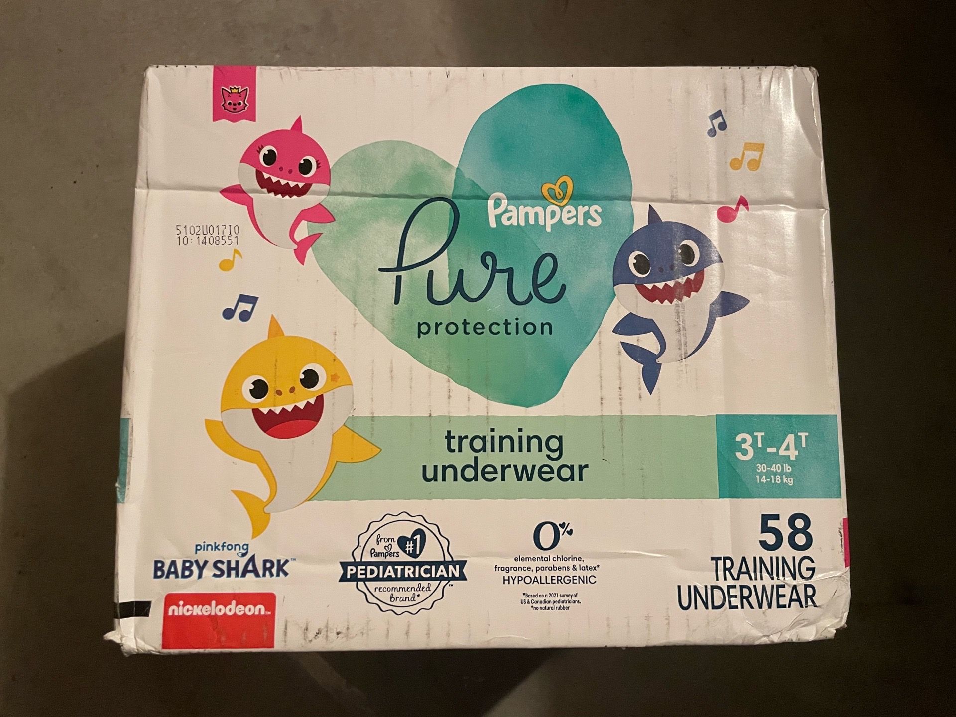 Brand new Pampers Pure Pull-Ups