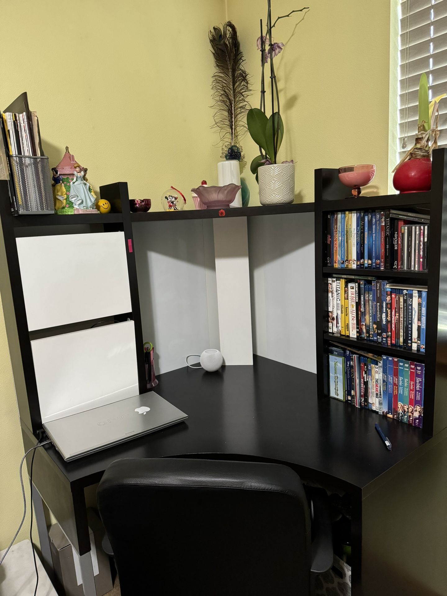 IKEA Corner Desk With Hutch