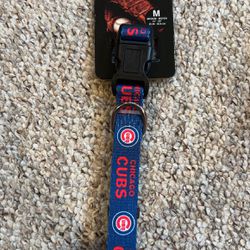 Brand New Chicago Cubs Dog Collar